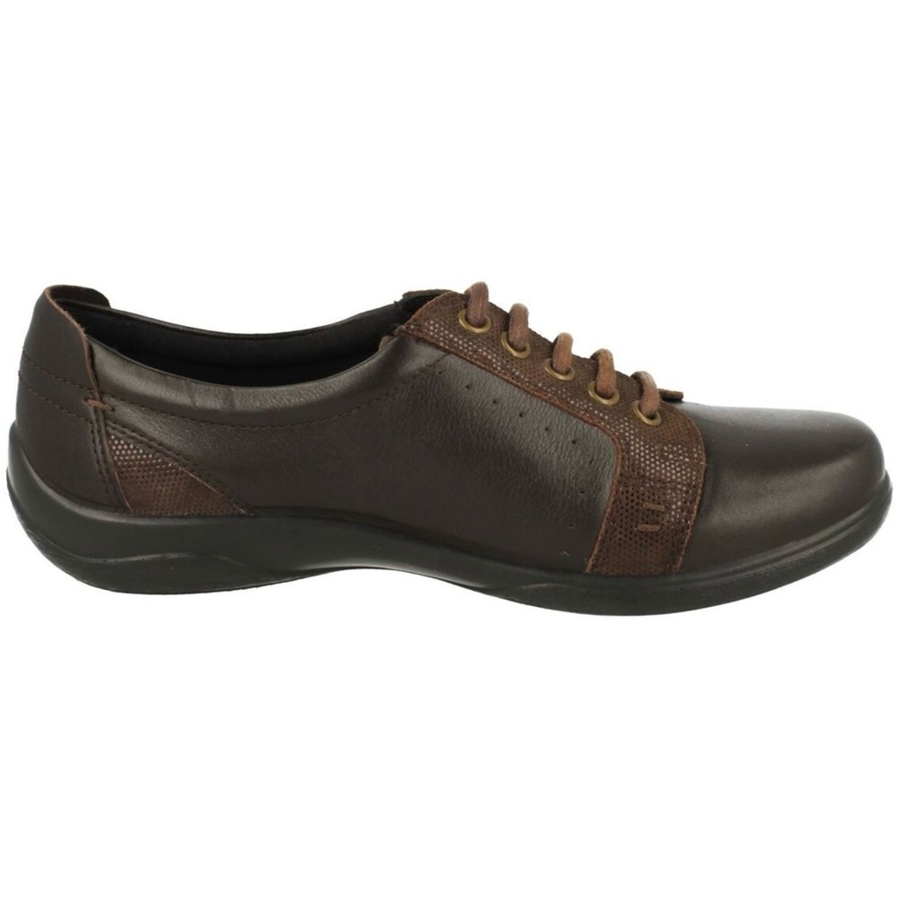 Padders sonnet  dual fit system Brown Leather comfort Shoes size 9 super wide